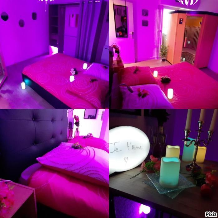 Luxe Sauna Privatif Et Grand Bain Jacuzzi A Deux A Biscarosse Plage Pour Nuit Romantique Avec Decoration Led Et Bougies Biscarrosse Zewnętrze zdjęcie